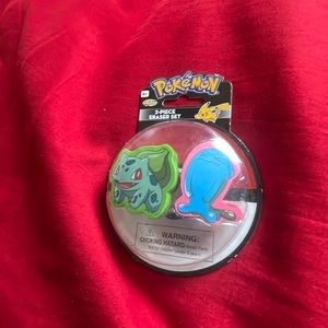 Kids Pokémon eraser